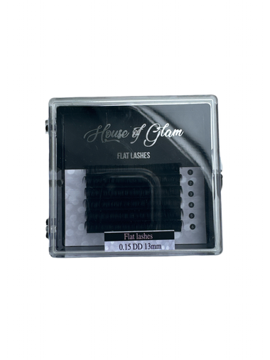 Mini Lash Trays - Luxury Flat Classic Lashes (0.15mm, 8-13mm, C & DD Curl)