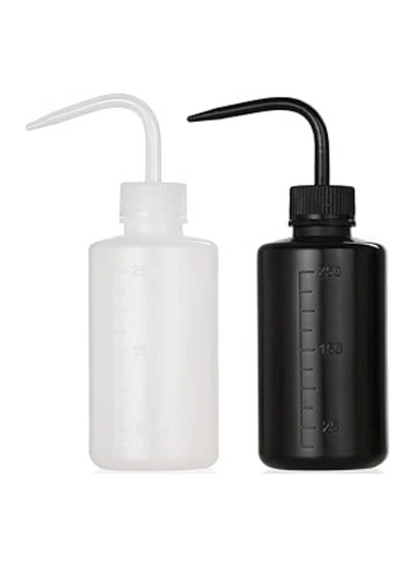 WATER DISPENSER BOTTLE FOR BROWS AND LASHES | 150 ML & 250 ML | BLACK OR CLEAR